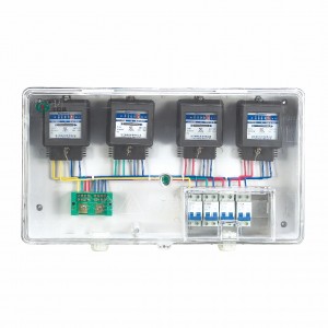 PXD2 單相四表位電子表(機械表）表箱